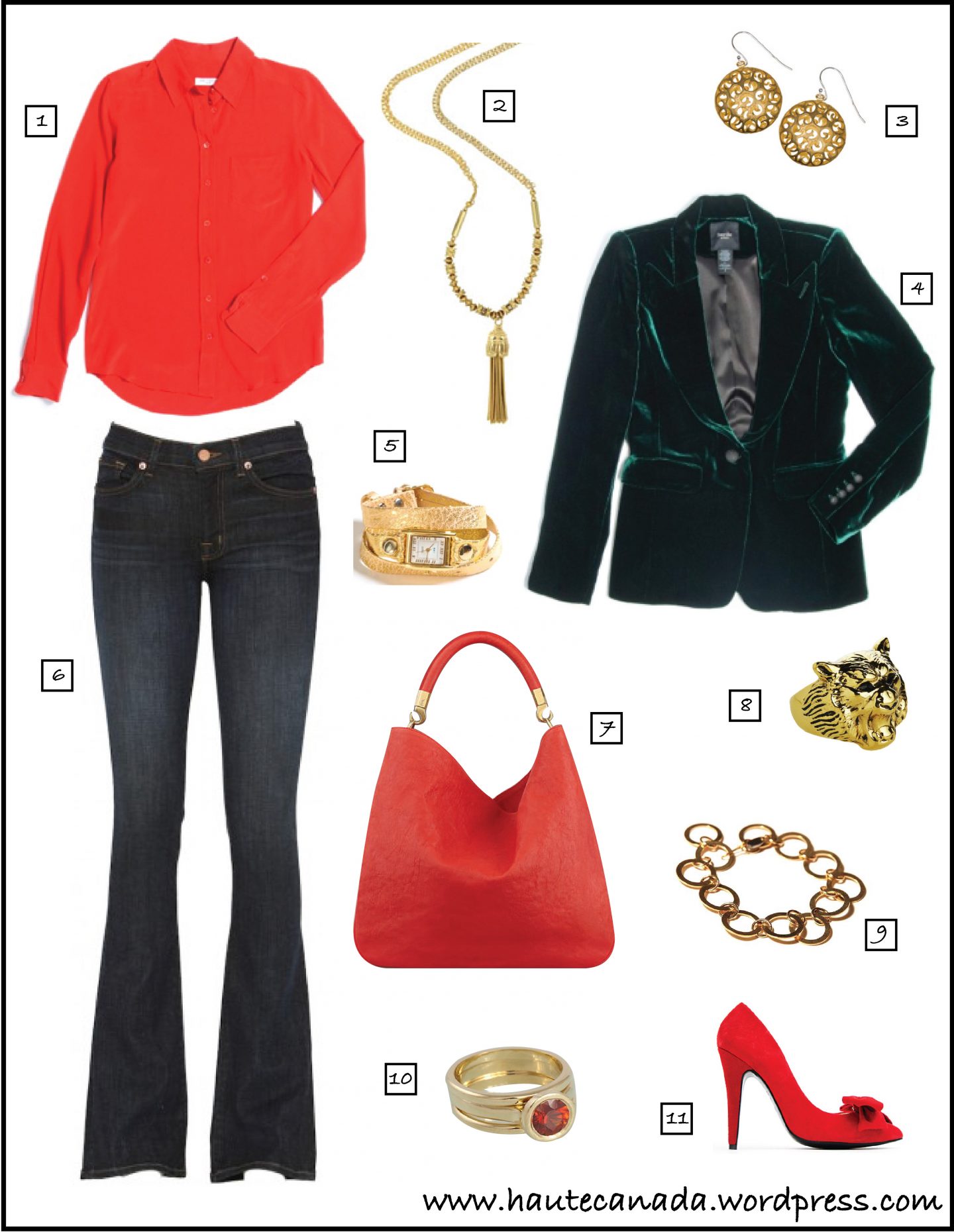 Haute’s Online Stylist: Dressy-Casual Christmas