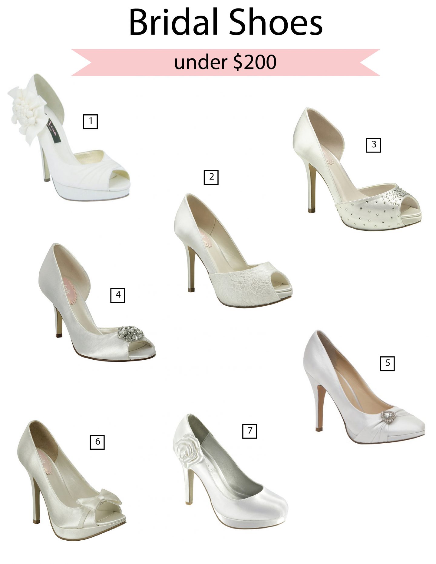 Bridal Shoes Under $200