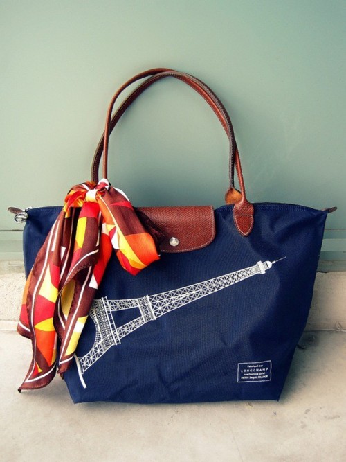 Long Champ, Eiffle Tower, Paris, Handag, Easy To Wear, Longchamp Handbags,