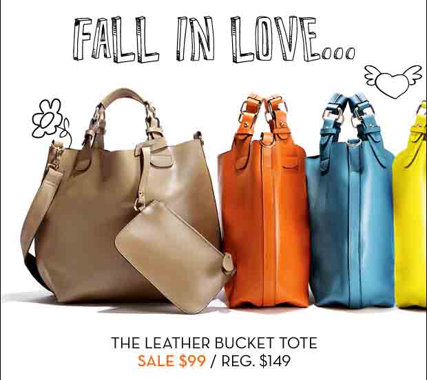 Danier Leather – The Leather Bucket Tote