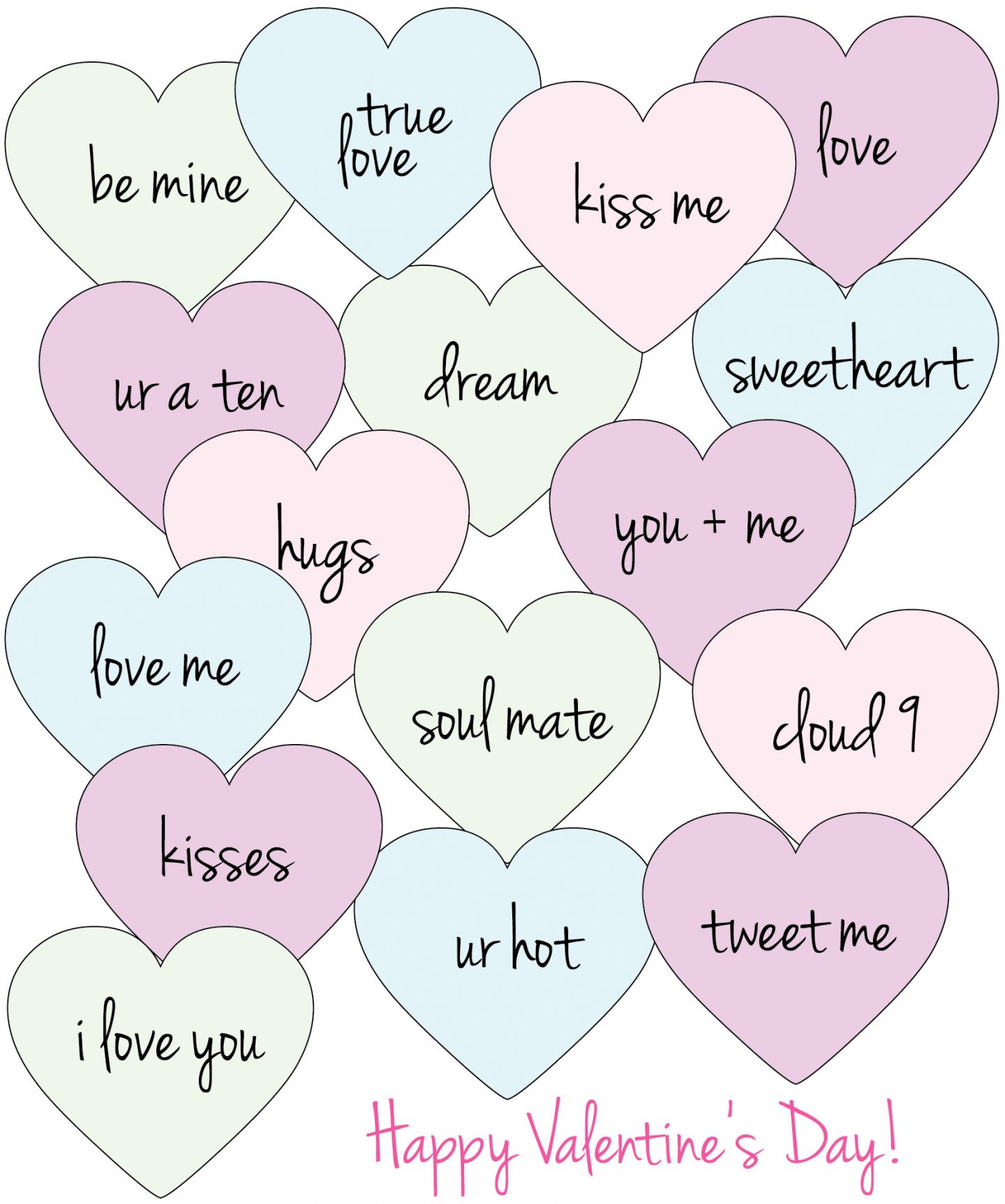 To My Sweethearts on Valentine’s Day!