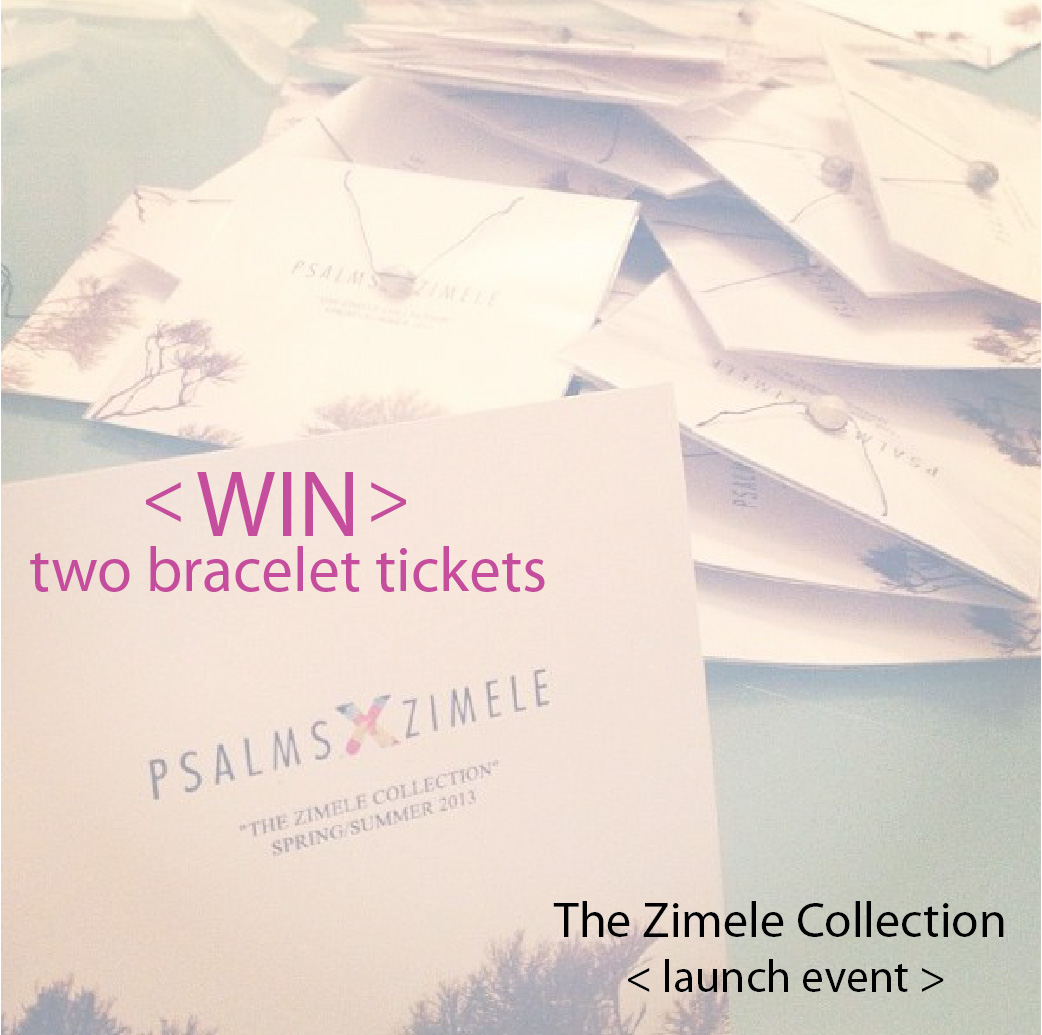 Psalms X Zimele, Giving Back, Fashion for a cause