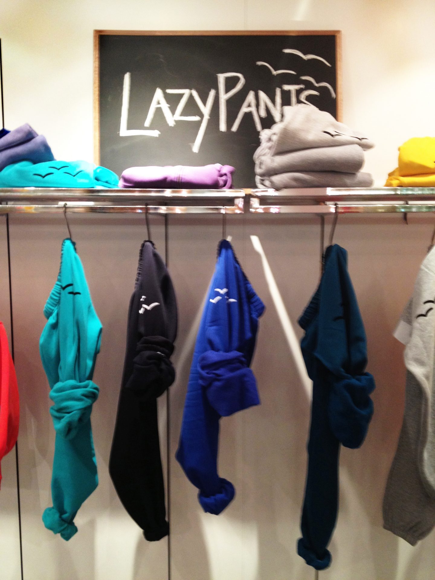 lazypants, canadian designer, sweat pants, lazy pants