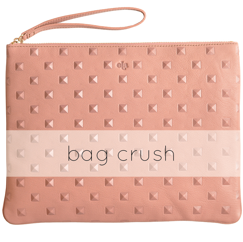 Bag Crush: Ela – Editor’s Pouch with Leather Studs