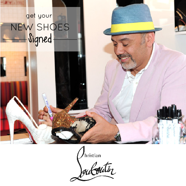 Meet Christian Louboutin at Holt Renfrew!