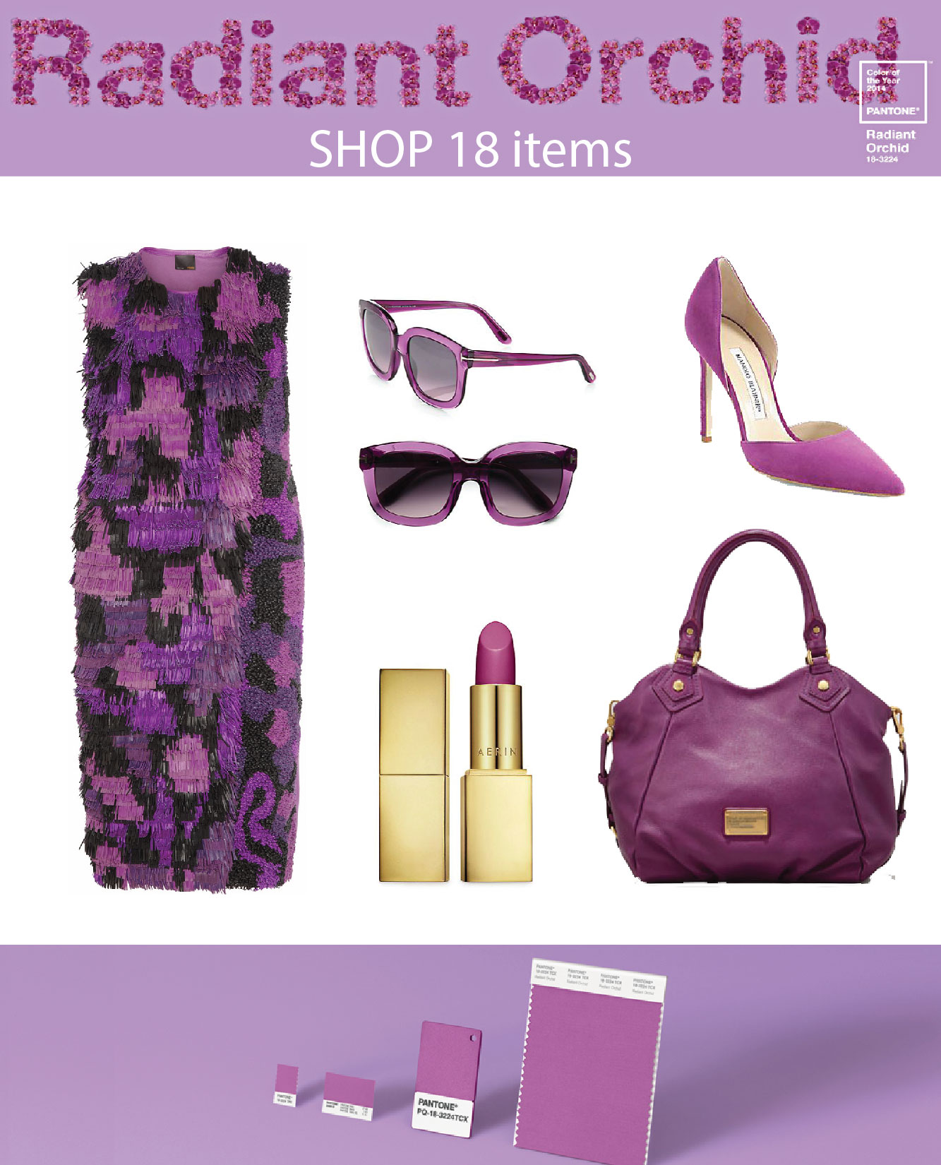 On Trend: Shop Radiant Orchid – the Pantone Colour Of The Year