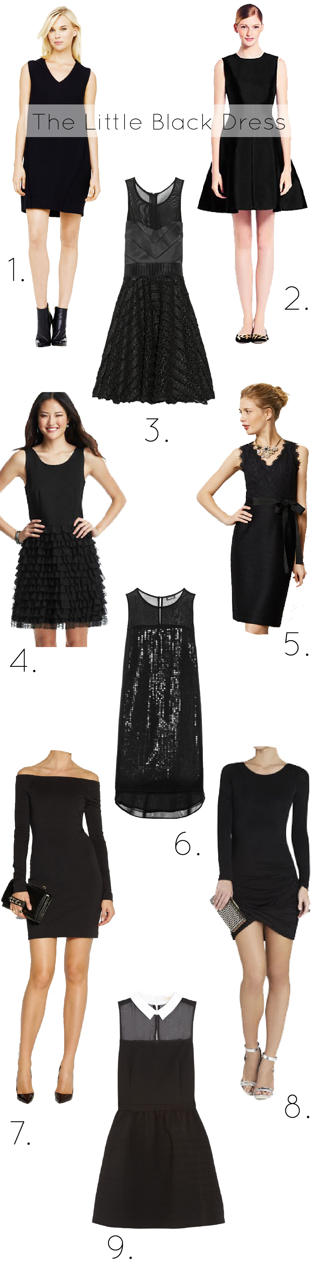 Back To The Basics: 9 Little Black Dresses That You Can Wear Forever