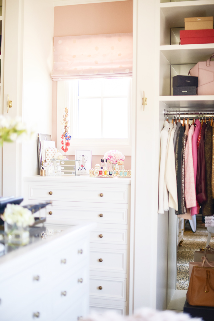 Closet Inspiration, Closets, Rach Parcell, Pink Peonies, Fashion Blogger, Blogger style, Fashion, Life and style, Home Decor, Home Inspiration, Closet Organization, Office Spaces, Office Decor Ideas