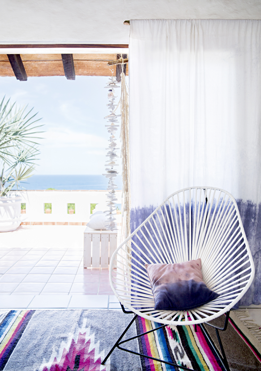 Boho Decor Ideas, Home Decor, House Inspiration, Modern White Chair, Beachside Home Tour