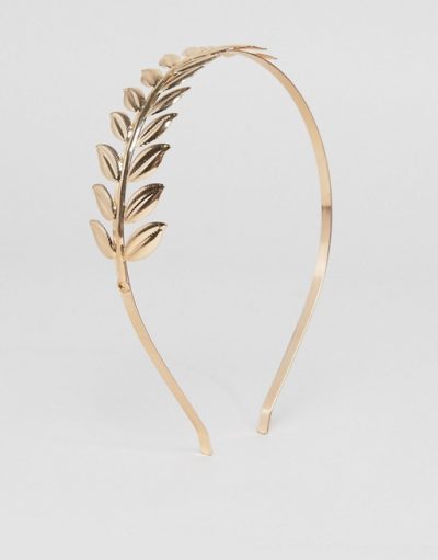 Gold Leaf Hair Band