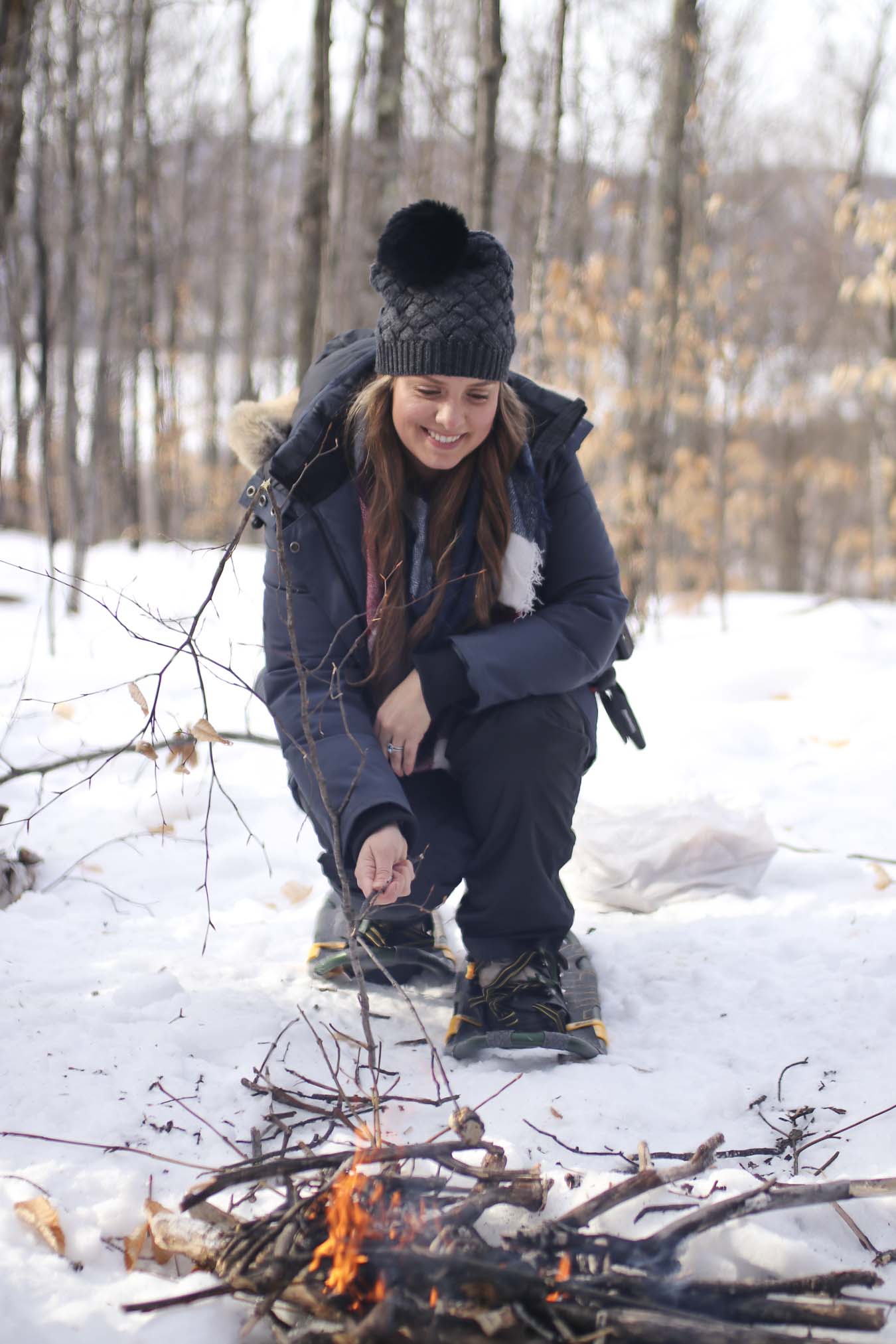 Mont Tremblant Showshoeing, Canada Travel Vlog