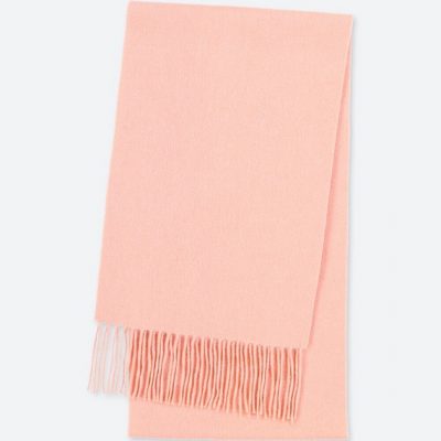 Blush Pink Cashmere Scarf